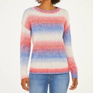 NWT⭐️LOFT ombré sweater
